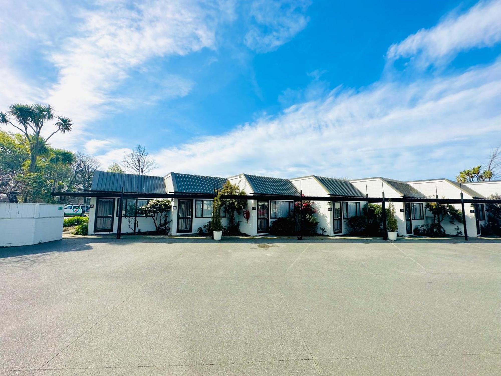 Gothic Heights Motel Christchurch Buitenkant foto